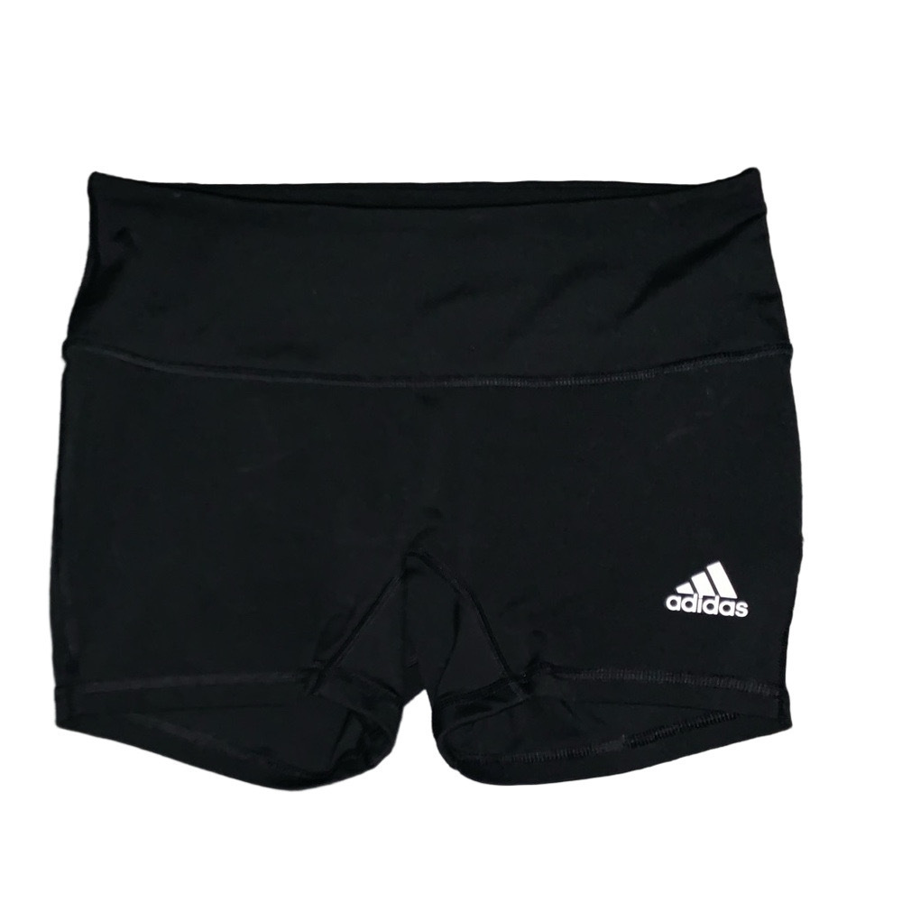 Adidas Athletic Shorts Womens Medium Exercise Cycling Running Casual Stretchy - Picture 3 of 9